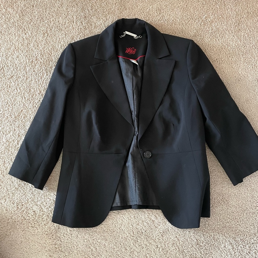 Blazer suit jacket, fits as a small